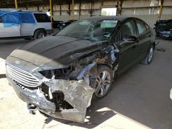 Salvage cars for sale at Phoenix, AZ auction: 2018 Ford Fusion SE