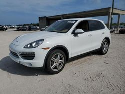 Salvage cars for sale at West Palm Beach, FL auction: 2014 Porsche Cayenne