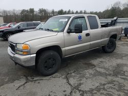 Salvage cars for sale from Copart Exeter, RI: 2002 GMC New Sierra K1500