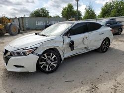 Salvage cars for sale at Midway, FL auction: 2018 Nissan Maxima 3.5S
