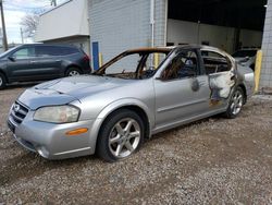 Salvage cars for sale from Copart Blaine, MN: 2003 Nissan Maxima GLE
