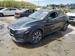 Salvage cars for sale at Windsor, NJ auction: 2017 Infiniti QX30 Base