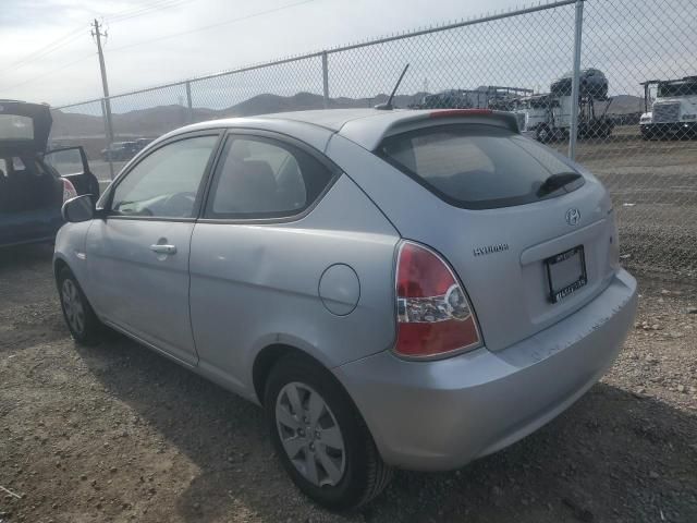 2010 Hyundai Accent Blue