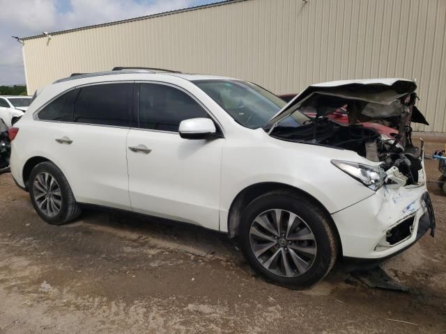 2016 Acura MDX Technology