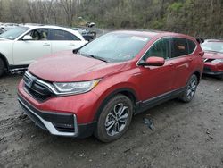 Salvage cars for sale at Marlboro, NY auction: 2021 Honda CR-V EXL