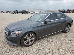 Salvage cars for sale at Temple, TX auction: 2016 Mercedes-Benz C300