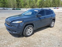 Vehiculos salvage en venta de Copart Gainesville, GA: 2018 Jeep Cherokee Latitude Plus