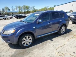 Salvage cars for sale at Spartanburg, SC auction: 2009 Mitsubishi Outlander SE