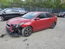 Salvage cars for sale at Waldorf, MD auction: 2019 KIA Forte FE