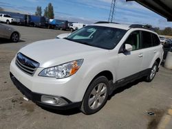 Salvage cars for sale from Copart Hayward, CA: 2011 Subaru Outback 2.5I Premium