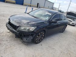 Salvage cars for sale from Copart Haslet, TX: 2013 Honda Accord Sport