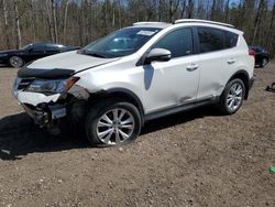 Vehiculos salvage en venta de Copart Bowmanville, ON: 2015 Toyota Rav4 Limited