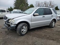 Salvage cars for sale from Copart Finksburg, MD: 2002 Mercedes-Benz ML 320