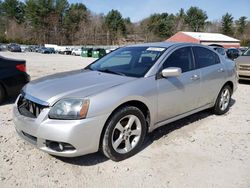 Salvage cars for sale at Mendon, MA auction: 2009 Mitsubishi Galant ES