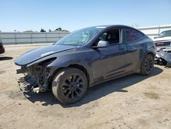 Salvage cars for sale at Bakersfield, CA auction: 2021 Tesla Model Y