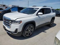 Salvage cars for sale at Grand Prairie, TX auction: 2021 GMC Acadia SLT