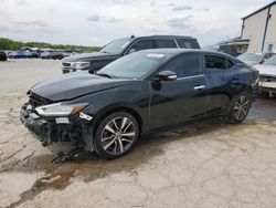 Salvage cars for sale at Memphis, TN auction: 2019 Nissan Maxima S