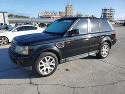 Land Rover Range Rover salvage cars for sale: 2008 Land Rover Range Rover Sport HSE