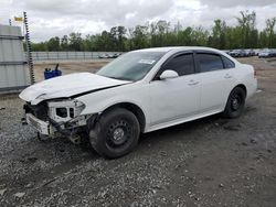 Vehiculos salvage en venta de Copart Lumberton, NC: 2013 Chevrolet Impala Police