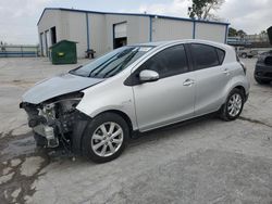 Salvage cars for sale at Tulsa, OK auction: 2017 Toyota Prius C