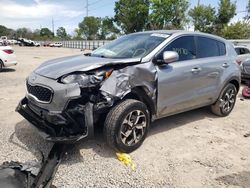 Salvage cars for sale from Copart Riverview, FL: 2022 KIA Sportage LX