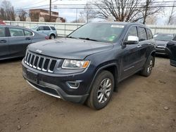 Salvage cars for sale at New Britain, CT auction: 2014 Jeep Grand Cherokee Limited