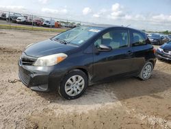 Salvage cars for sale at Houston, TX auction: 2012 Toyota Yaris