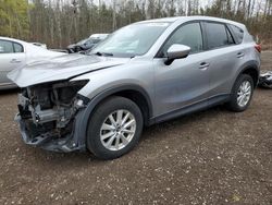 Salvage cars for sale from Copart Bowmanville, ON: 2013 Mazda CX-5 Sport