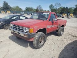 Toyota salvage cars for sale: 1988 Toyota Pickup RN63 STD