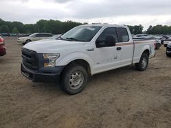 Ford salvage cars for sale: 2015 Ford F150 Super Cab