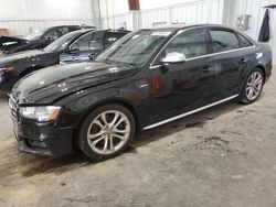 Salvage cars for sale at Milwaukee, WI auction: 2015 Audi S4 Premium Plus