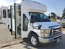 Salvage trucks for sale at Bakersfield, CA auction: 2010 Ford Econoline E450 Super Duty Cutaway Van