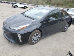 Salvage cars for sale at Marlboro, NY auction: 2020 Toyota Prius LE