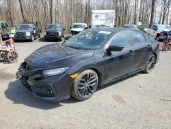 Salvage cars for sale from Copart East Granby, CT: 2020 Honda Civic SI