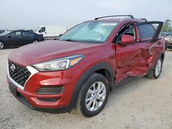 Salvage cars for sale at Houston, TX auction: 2021 Hyundai Tucson Limited
