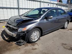Salvage cars for sale at Littleton, CO auction: 2010 Honda Civic Hybrid