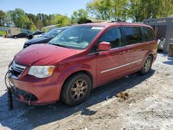 Salvage cars for sale at Fairburn, GA auction: 2012 Chrysler Town & Country Touring