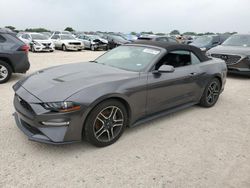 Salvage cars for sale at San Antonio, TX auction: 2018 Ford Mustang