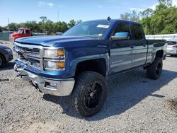 Chevrolet Silverado k1500 lt salvage cars for sale: 2015 Chevrolet Silverado K1500 LT