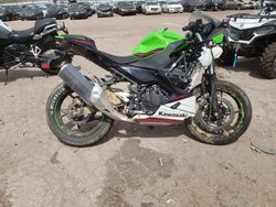 Salvage cars for sale from Copart Colorado Springs, CO: 2022 Kawasaki EX400