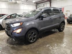 Salvage cars for sale at Franklin, WI auction: 2018 Ford Ecosport SES
