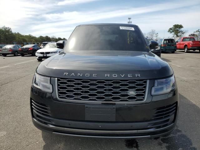 2018 Land Rover Range Rover HSE