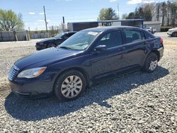 Salvage cars for sale from Copart Mebane, NC: 2014 Chrysler 200 LX