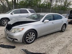 Salvage cars for sale at Cicero, IN auction: 2007 Lexus LS 460L