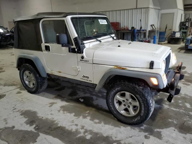 2004 Jeep Wrangler / TJ Sport