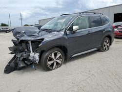 Salvage cars for sale at Jacksonville, FL auction: 2021 Subaru Forester Touring