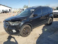 Salvage cars for sale from Copart Pekin, IL: 2017 Ford Escape SE