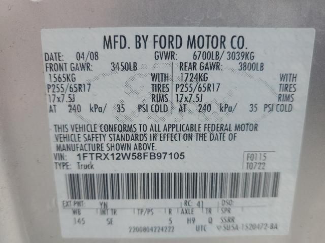 2008 Ford F150