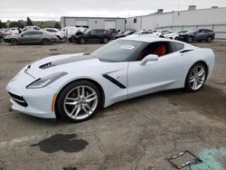 Salvage cars for sale at Vallejo, CA auction: 2019 Chevrolet Corvette Stingray 1LT