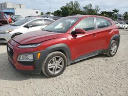 Hyundai Kona SE salvage cars for sale: 2021 Hyundai Kona SE